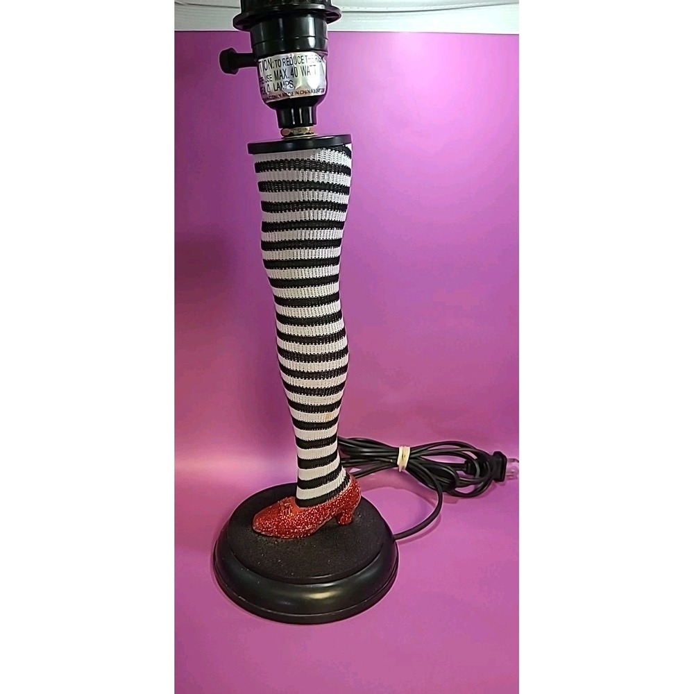 Wizard Of Oz Wicked Witch Of The East Leg Lamp‎ 20'' by NECA Works